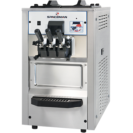 Spaceman USA 6250-C Mid Capacity, Floor-Standing Twin-Twist Soft-Serve  Machine